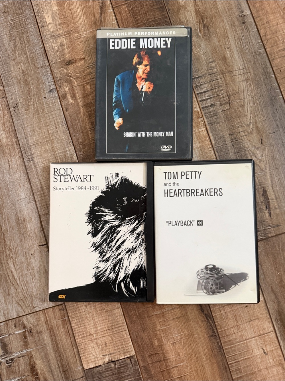Eddie Money, Rod Stewart & I Tom Petty CLASSIC ROCK DVD Bundle
